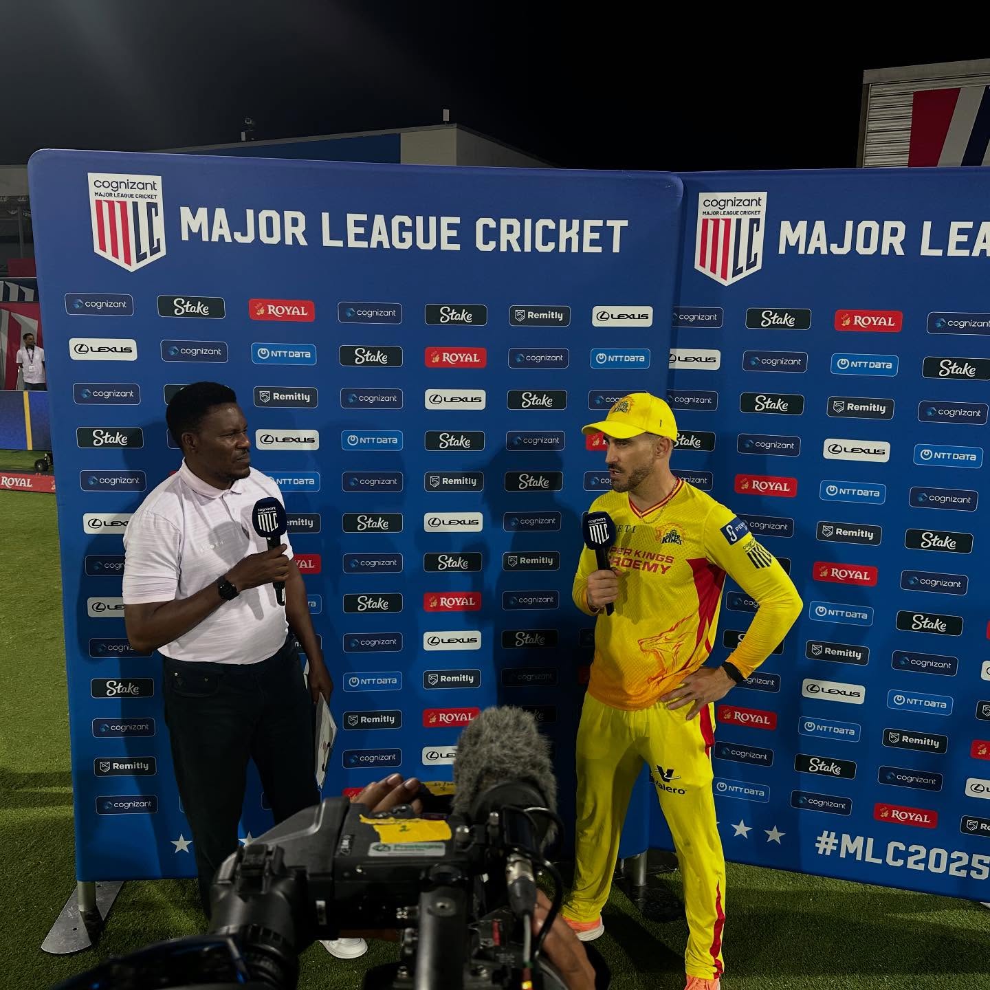 Pommie Mbangwa at MLC Cricket Meetup