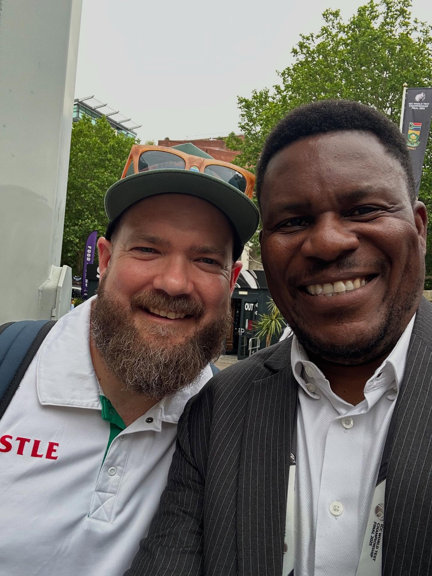 Pommie Mbangwa Captures WTC Final Moments