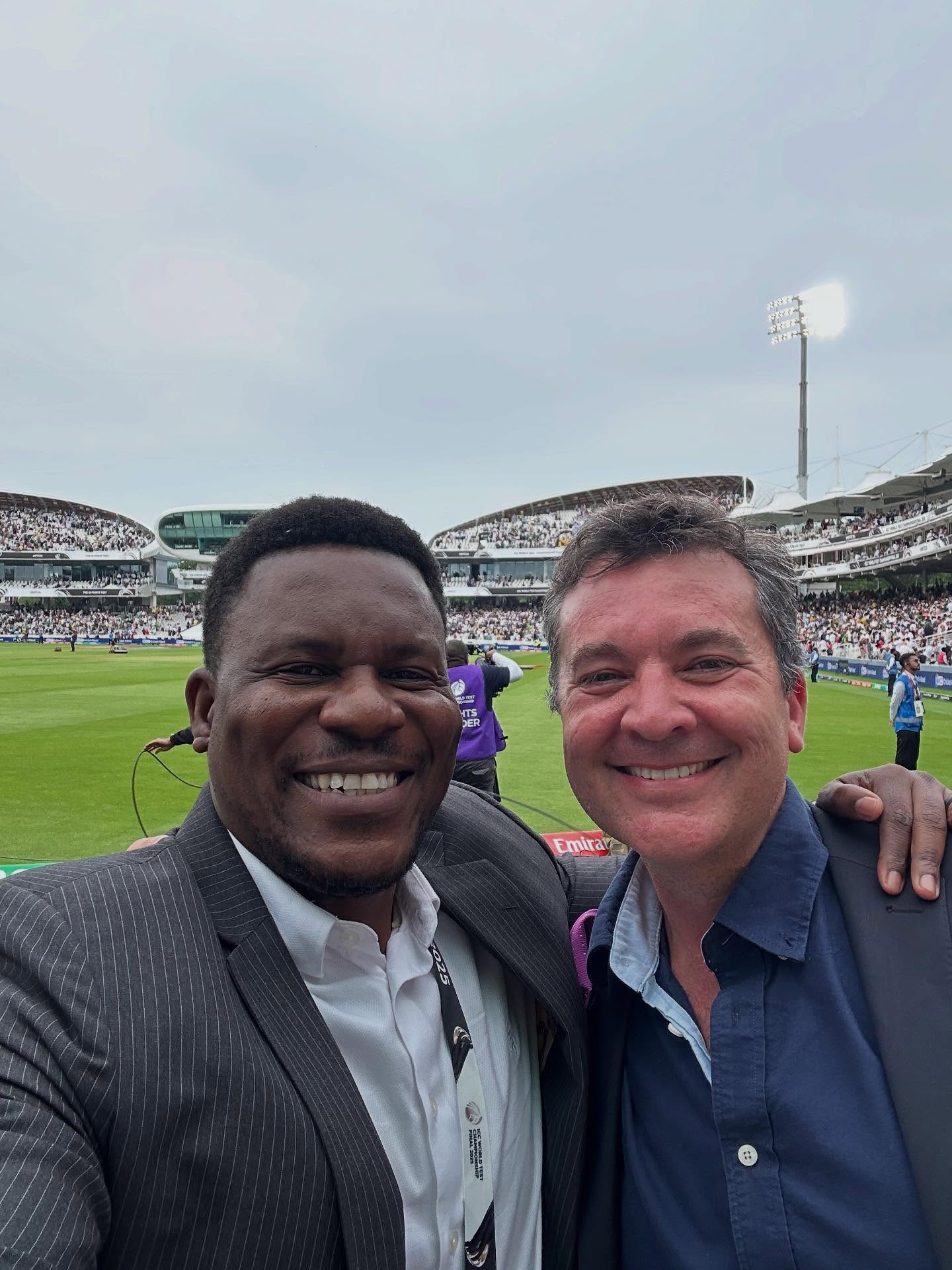 Pommie Mbangwa Captures WTC Final Moments