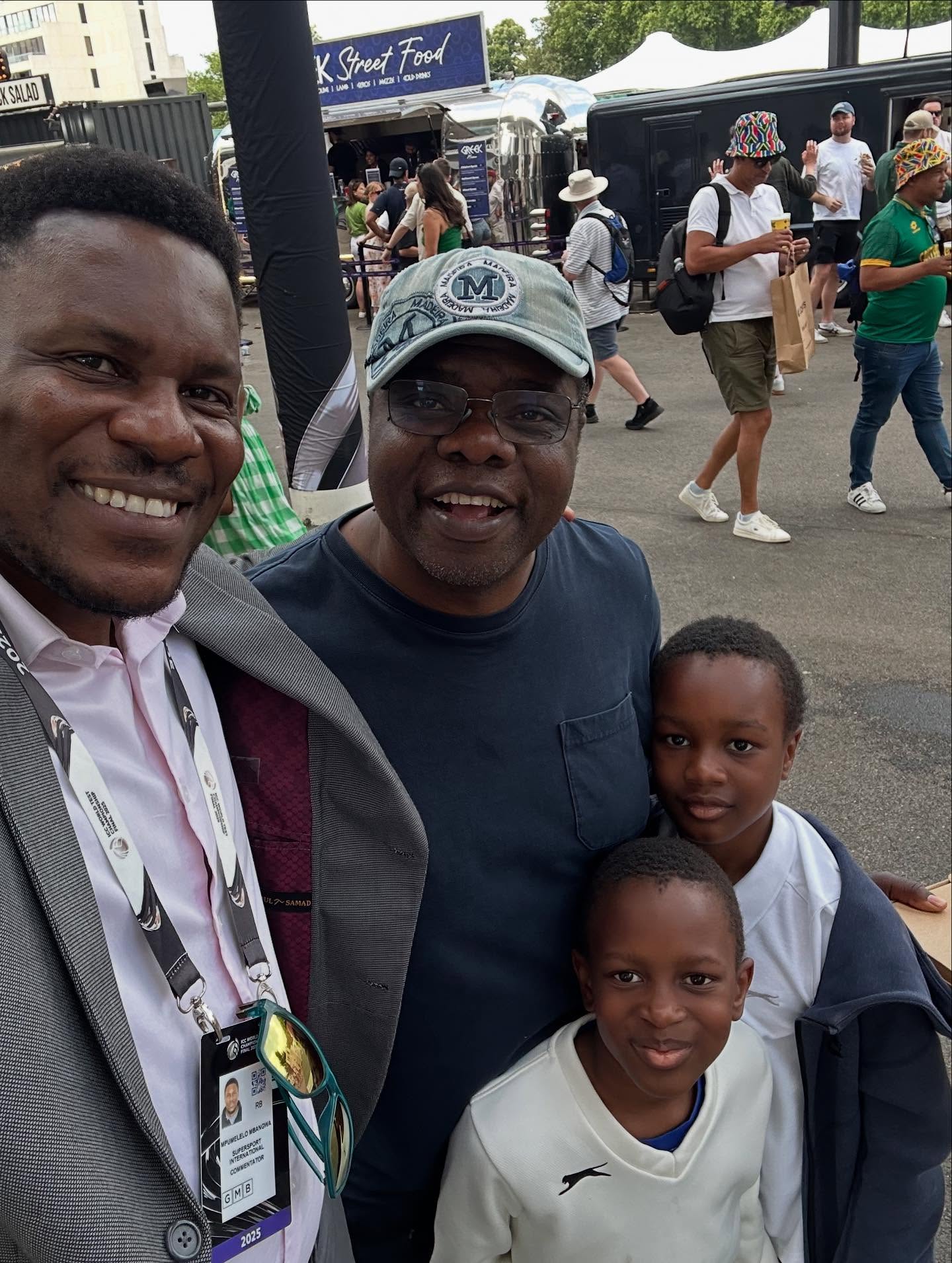 Pommie Mbangwa Captures WTC Final Moments