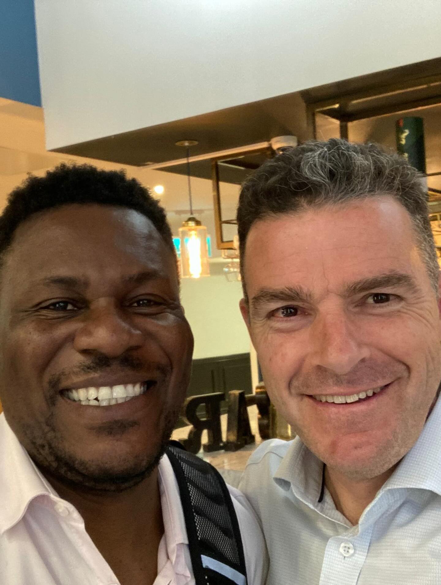 Pommie Mbangwa Captures WTC Final Moments