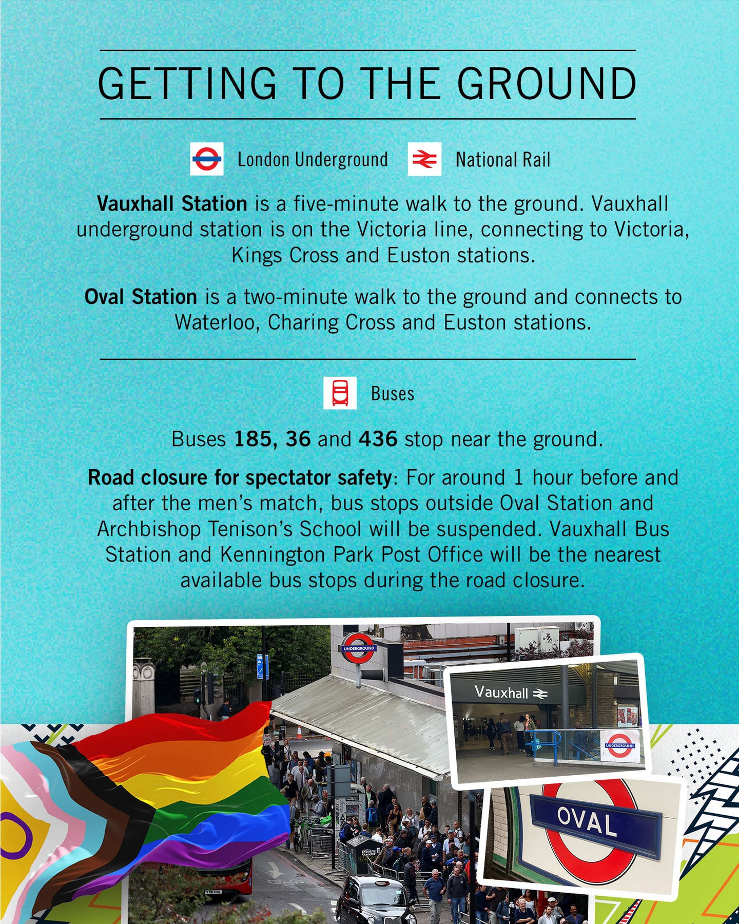 Pride-Themed T20 Double Header Unites Fans At Kia Oval