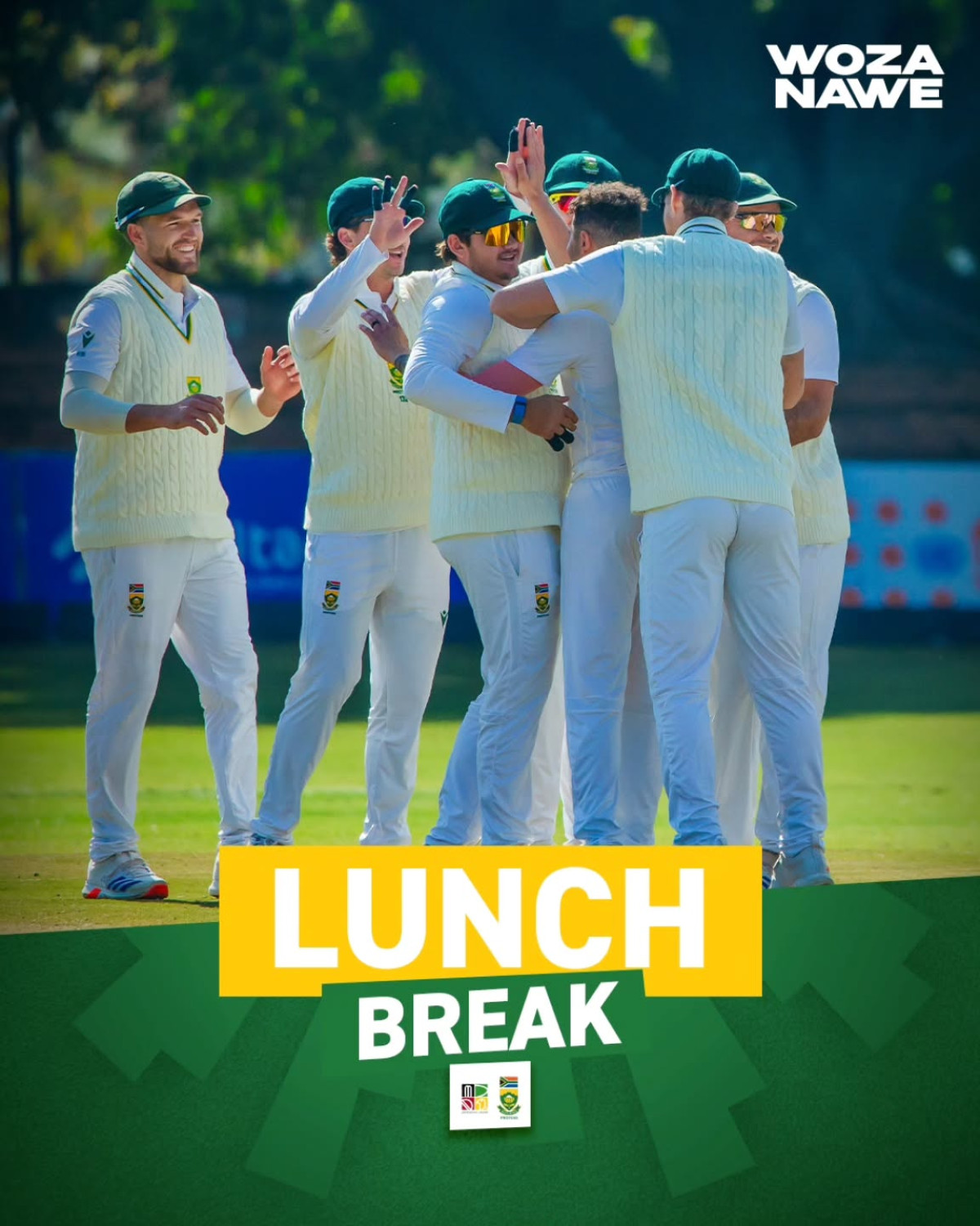 In a sharp Day 2 session, South Africa Proteas push forward as Zimbabwe falters at 94/2.!!