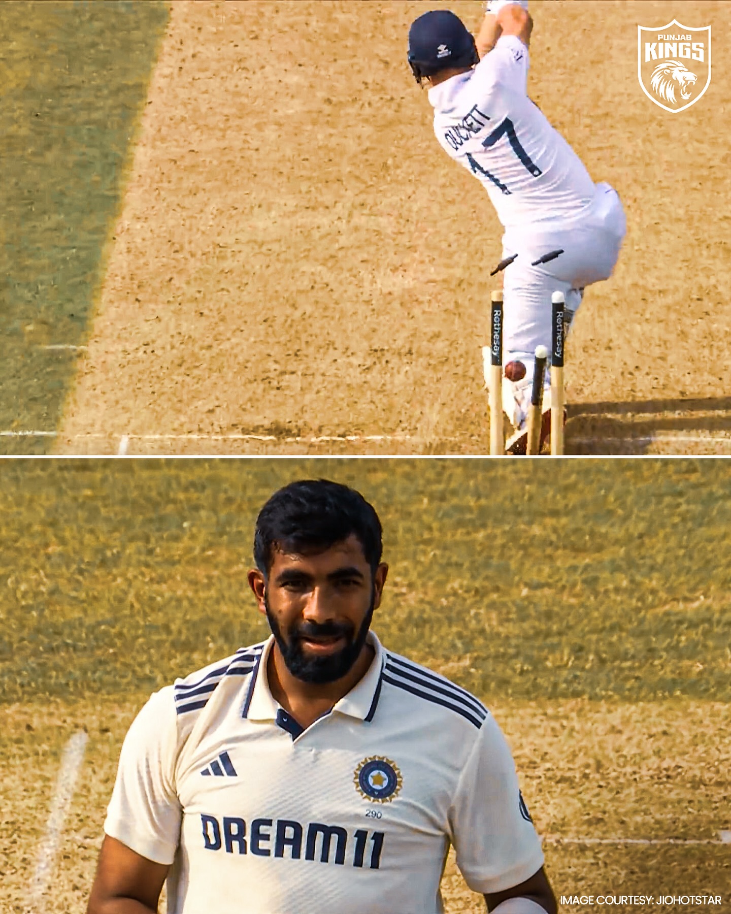 Punjab Kings Back Jasprit Bumrah Ahead Of ENGvIND Passionate fans and Punjab Kings unite in a bold social media salute to ‘Jassi Bhai’ -Live