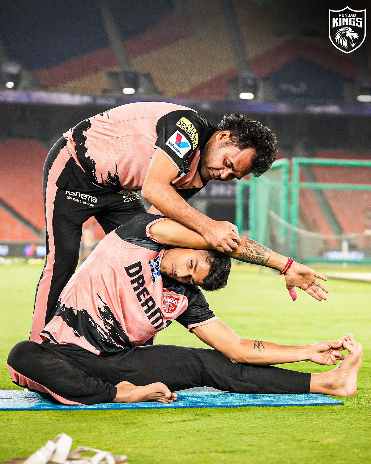 Punjab Kings Embrace Yoga Day Spirit