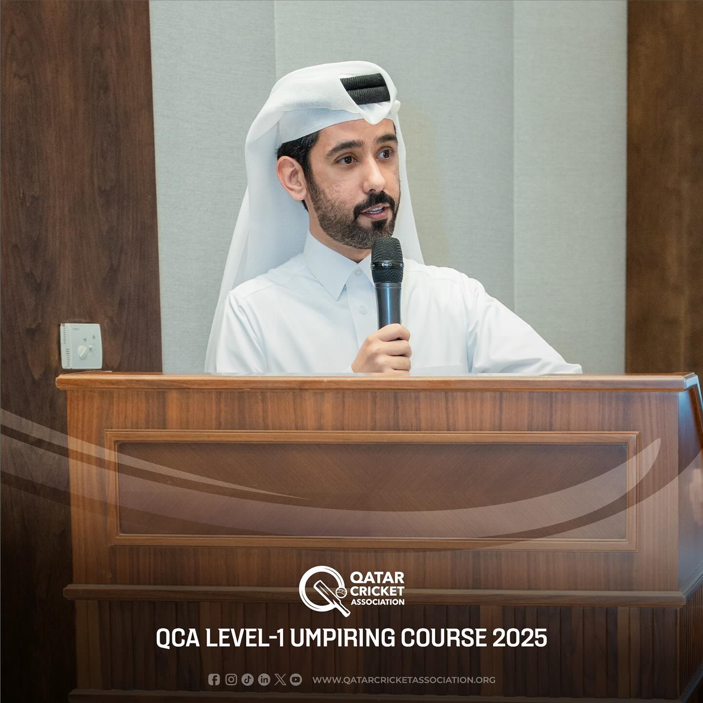 QCA Level-1 Umpiring Course Day 1 In Qatar