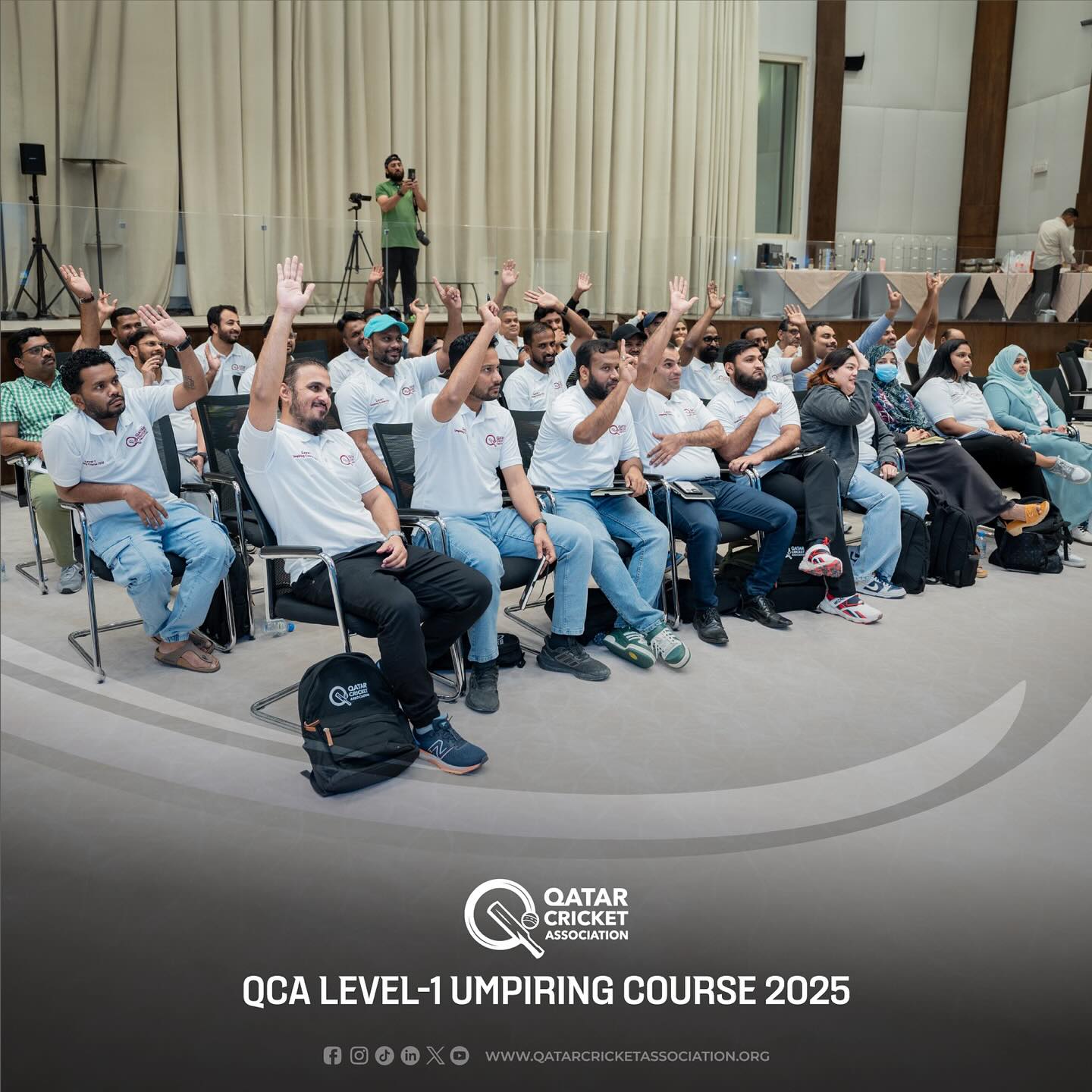 QCA Level-1 Umpiring Course Day 1 In Qatar