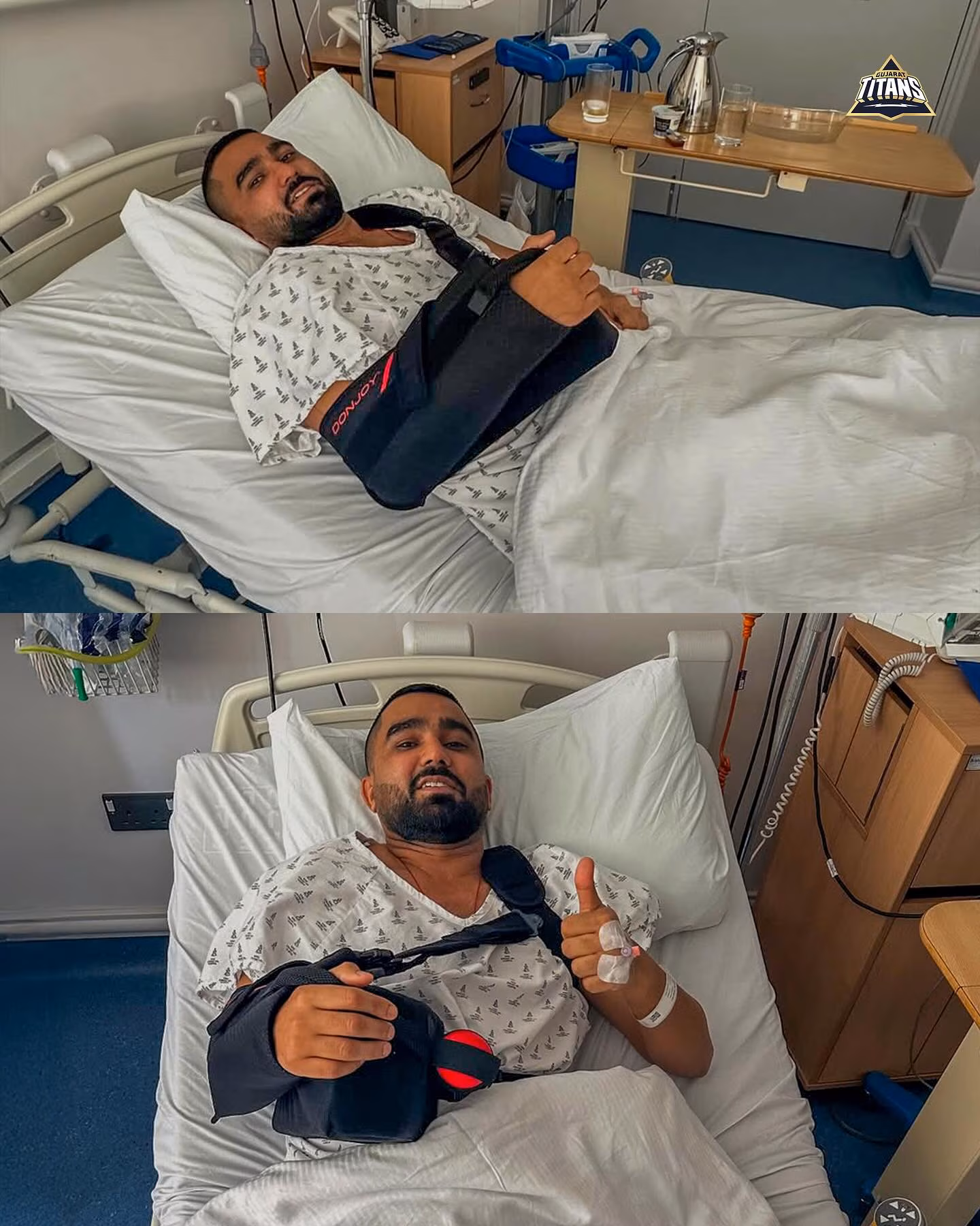 Rahul Tewatia Recovery Update Sending heartfelt wishes to the Titans star; may his recovery be rapid and complete indeed