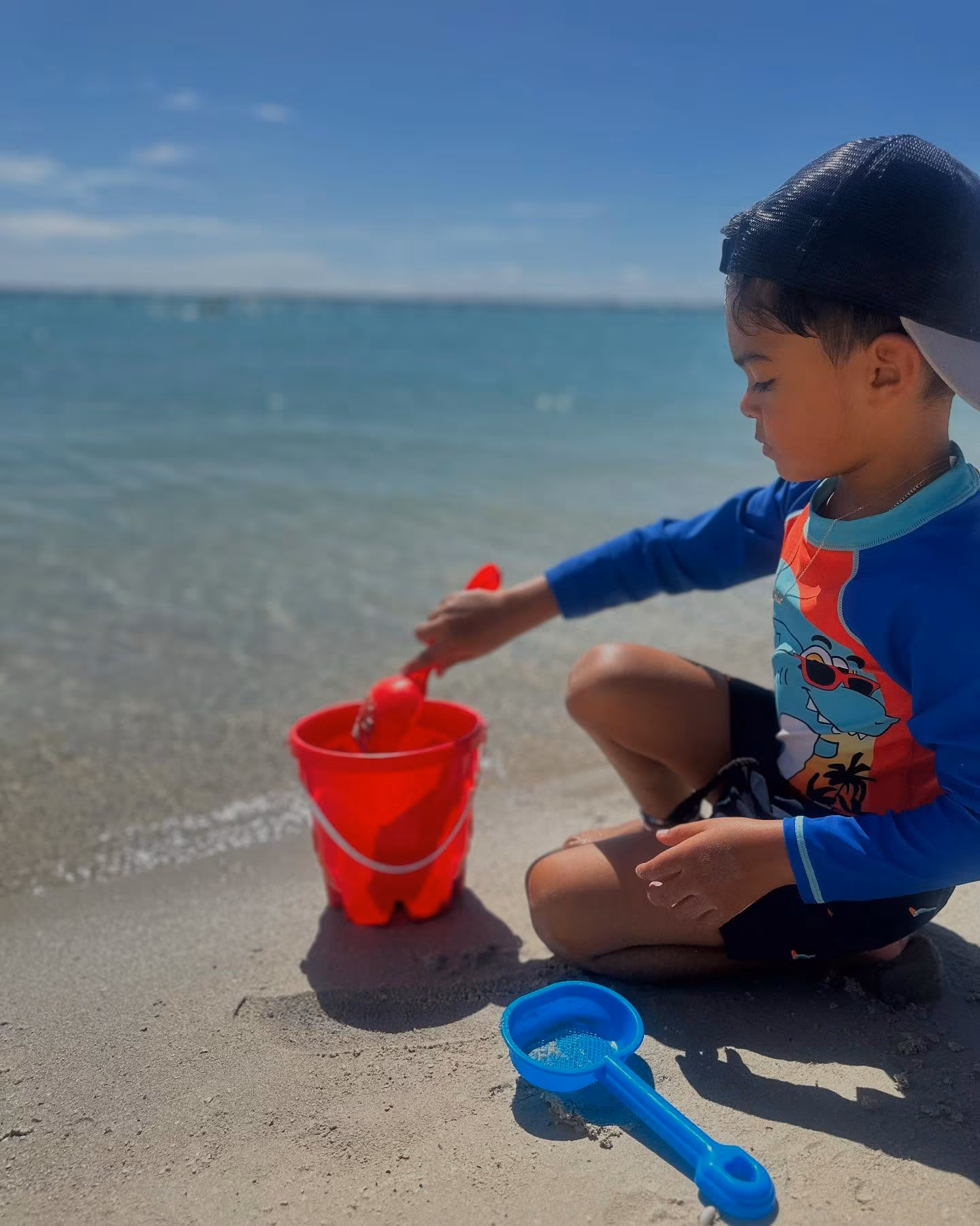 Reeza Hendricks Family Vacation In Mauritius