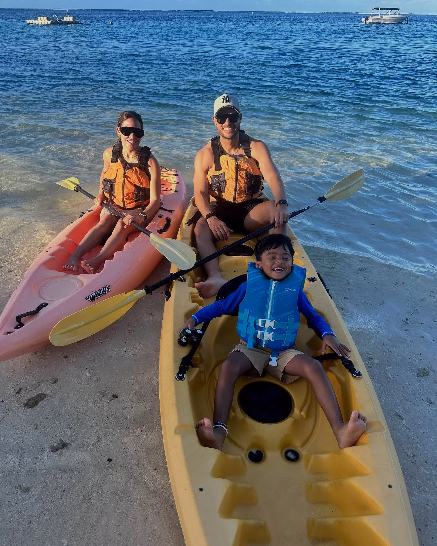 Reeza Hendricks Family Vacation In Mauritius