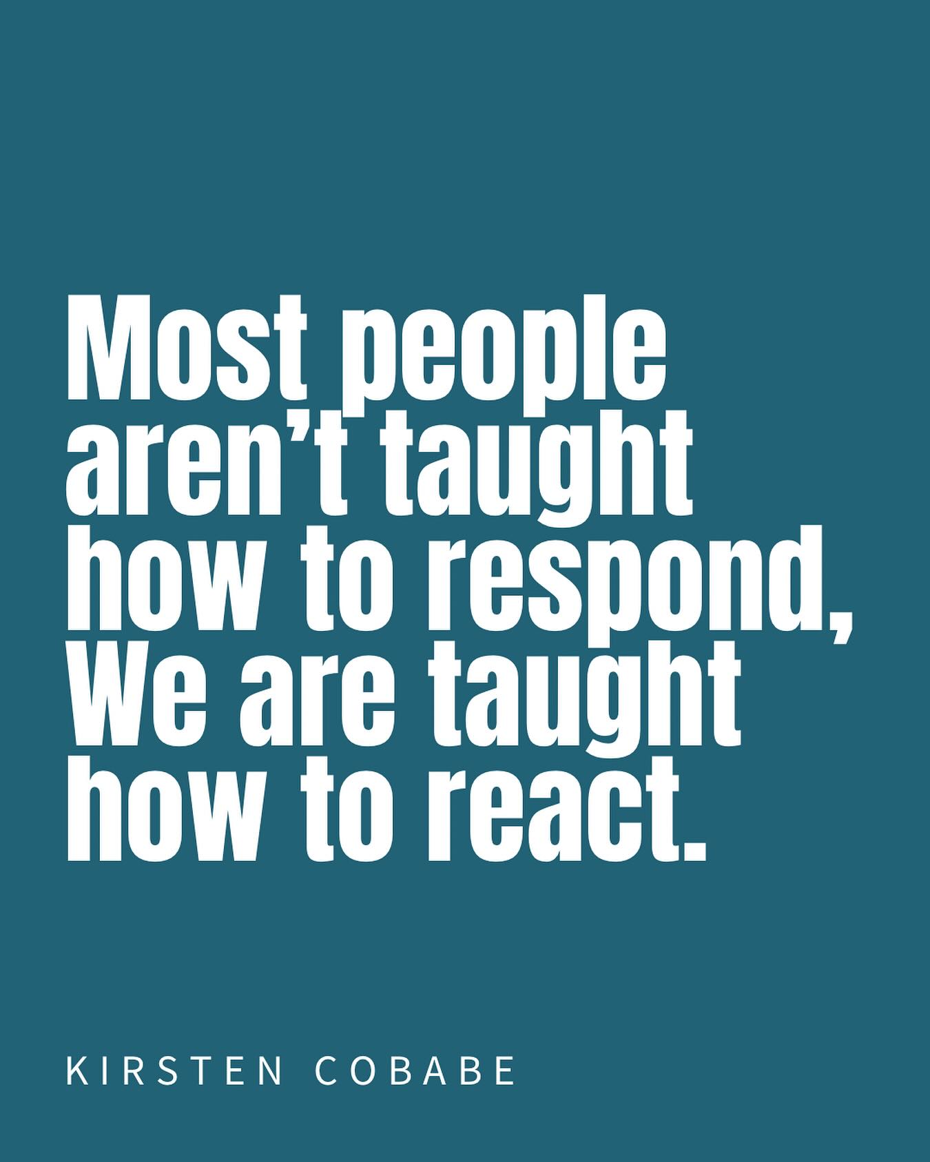 Responding Is Power: Kirsten Cobabe’s Inspiring Message Embrace intentional thought over quick reaction; wisdom transforms challenges into triumphs.