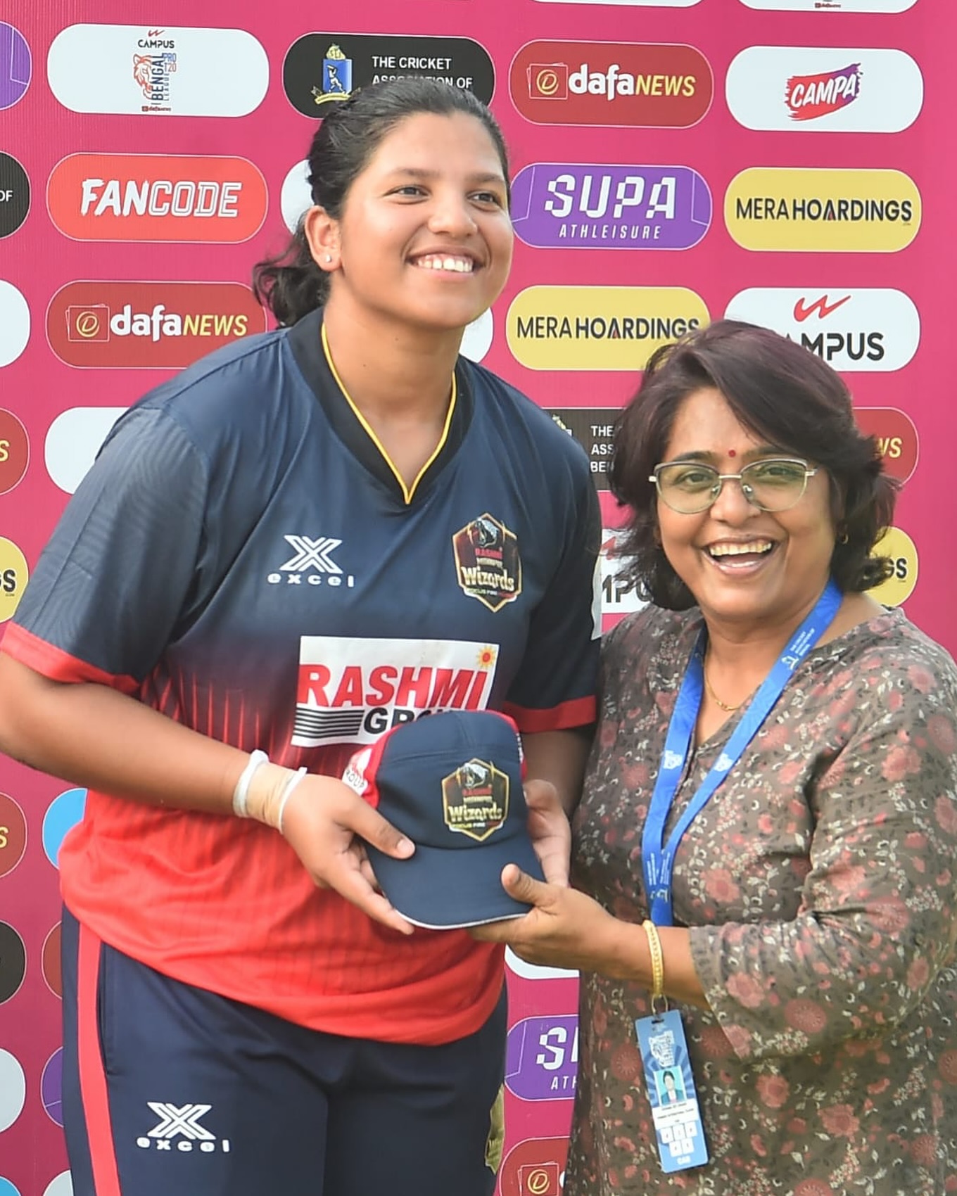 Richa Ghosh Shines As Captain In Bengal Pro T20 Wearing Winning Captain Cap, Richa Ghosh inspires bold leadership in Bengal Pro T20 match.