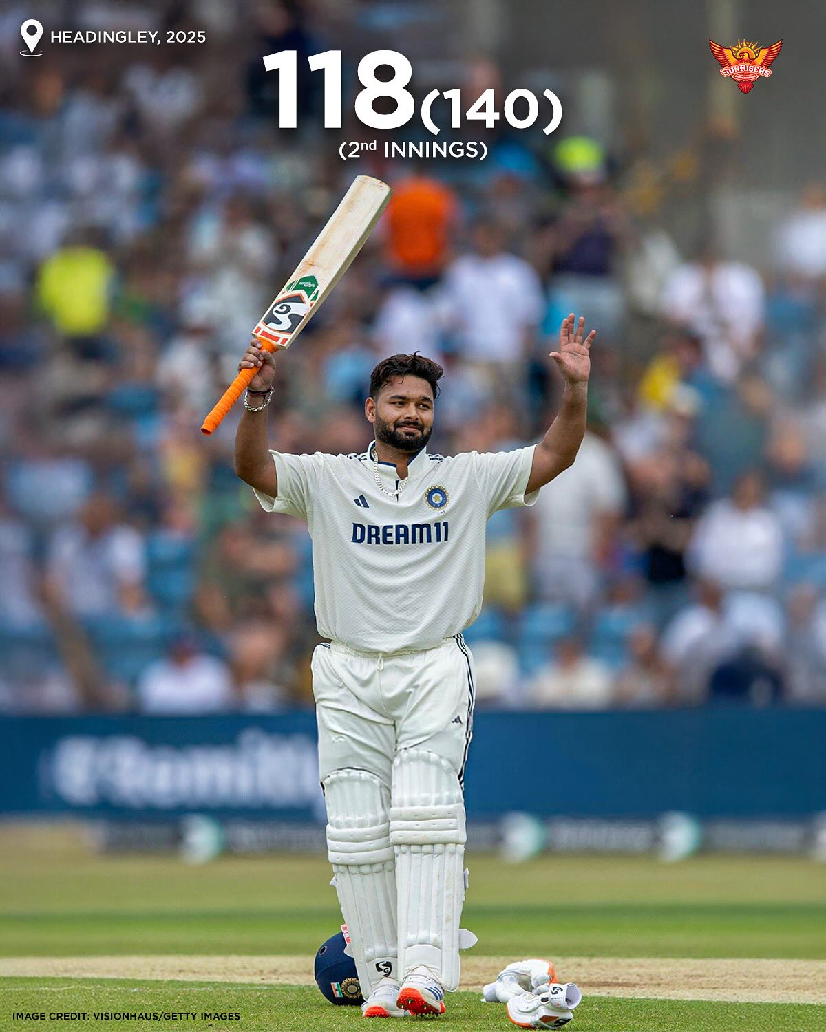 Rishabh Pant’s stellar five-Test innings display electrifies on English soil vs. England!