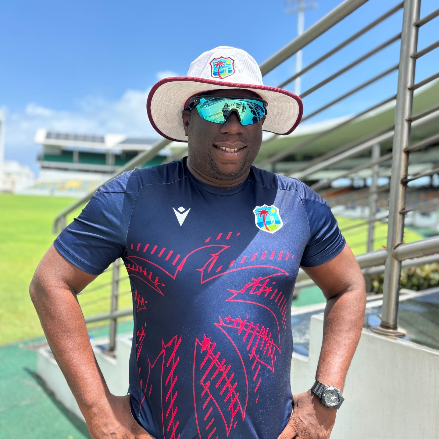 Ryan Hinds Joins West Indies Coaching Camp Former Barbados captain Ryan Hinds embarks on international coaching in Barbados with ICE.