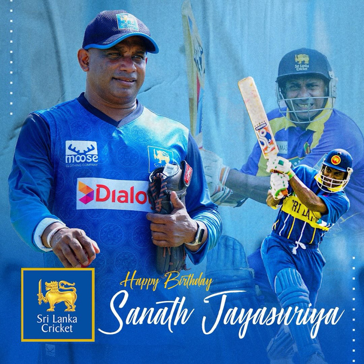 Sanath Jayasuriya: A Birthday Tribute Celebrating the Master Blaster and Head Coach on his special day with heartfelt wishes.!!!