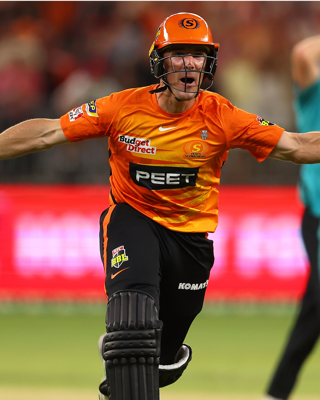 Scorchers Warm Up In Fiery Orange Display