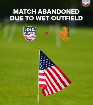 Stormy weather forces suspension as USA Cricket faces international setback amid high risk