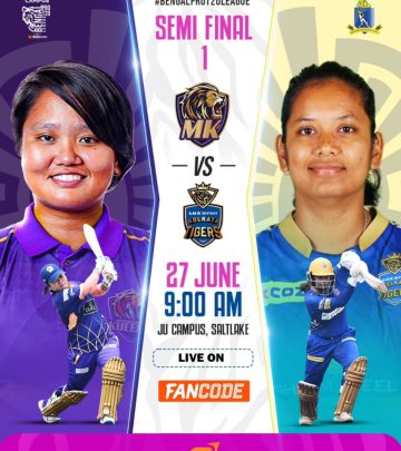 Semi Final Showdown: Murshidabad Kueens Vs Kolkata Tigers