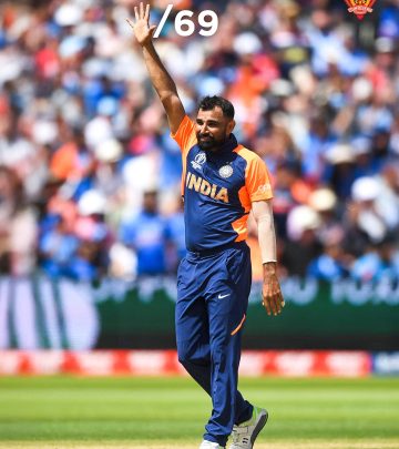 Shami’s Historic 5-Star World Cup Fifer