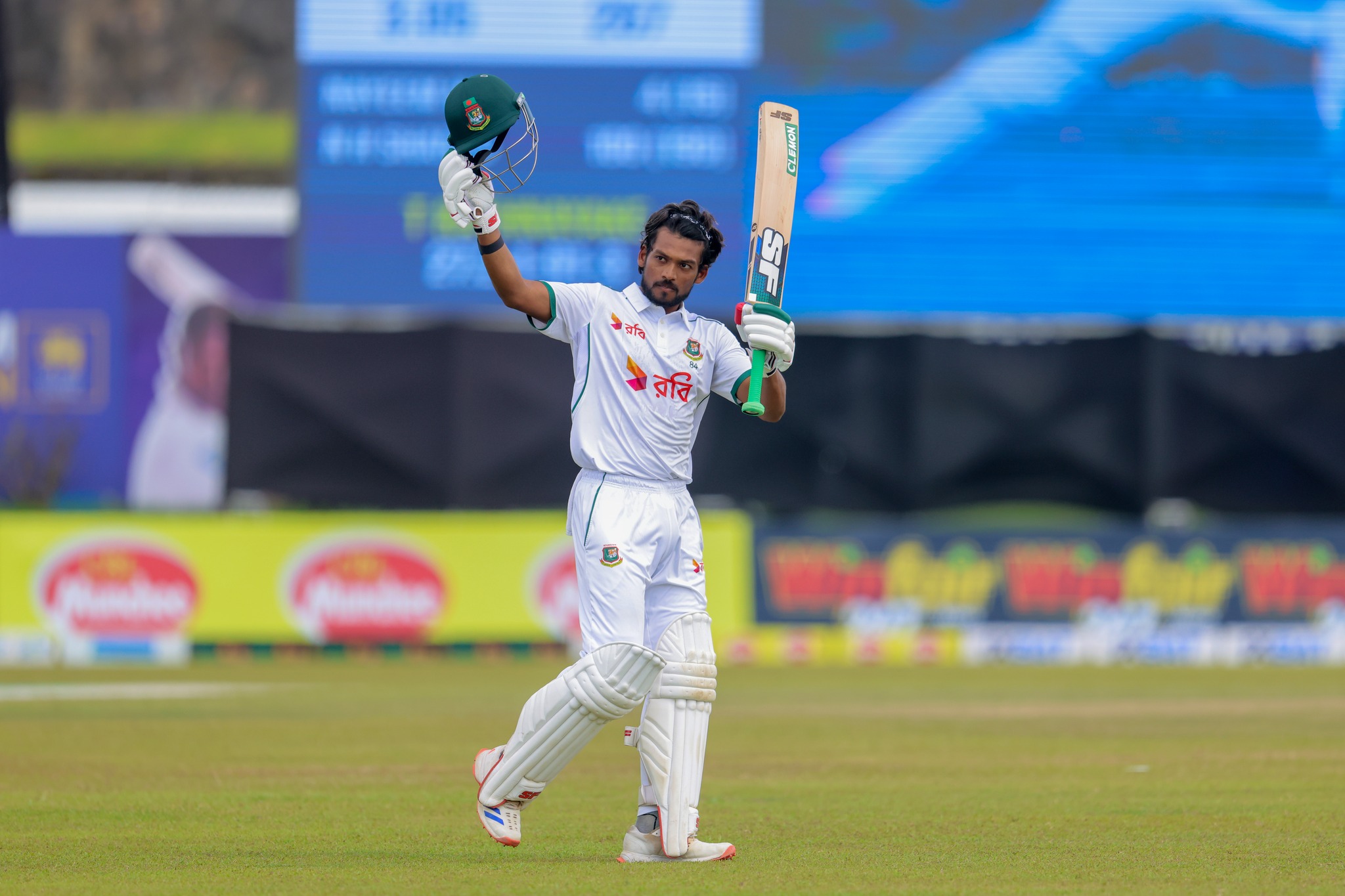 Shanto Makes History In Bangladesh Test Cricket Historic feat: Captain Najmul Hossain Shanto hits centuries in both innings for Bangladesh