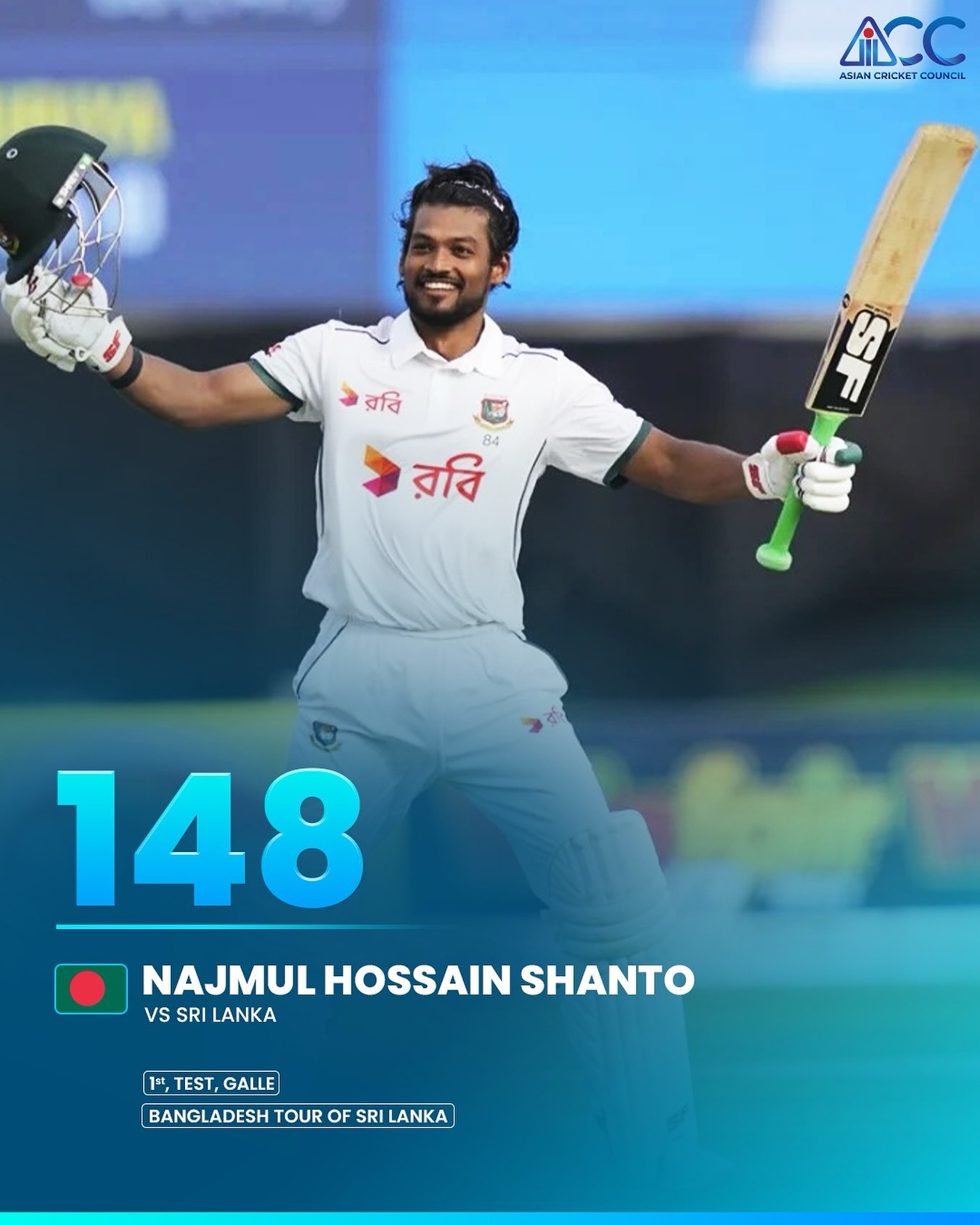 Shanto’s Sixth Test Hundred Propels Bangladesh Forward Shanto’s hundred powers a dominant innings and sparks Test dreams for Bangladesh’s rise.!!