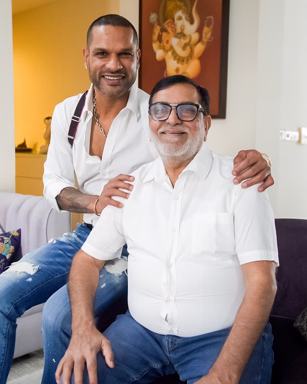 Shikhar Dhawan’s Heartfelt Father’s Day Dedication Cricketer honors mentor with strong Father’s Day tribute, a salute to his beloved dad!!!!