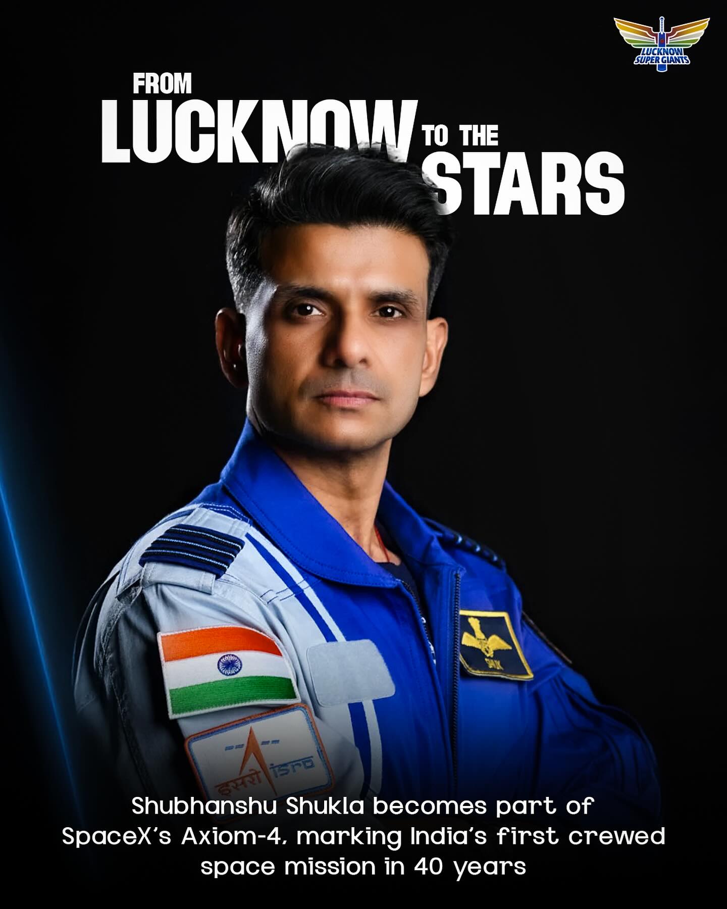 Shubhanshu Shukla Makes History With Lucknow Super Giants Rising star Shubhanshu Shukla of LG shatters limits, blazing a new trail in cricket glory!