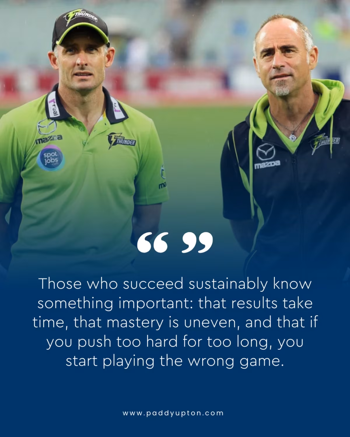Slow And Steady: Success Beyond The Rush Hussey’s Wisdom Fuels A Journey To Enduring Growth, Defying the Haste For Quick Wins Now.!