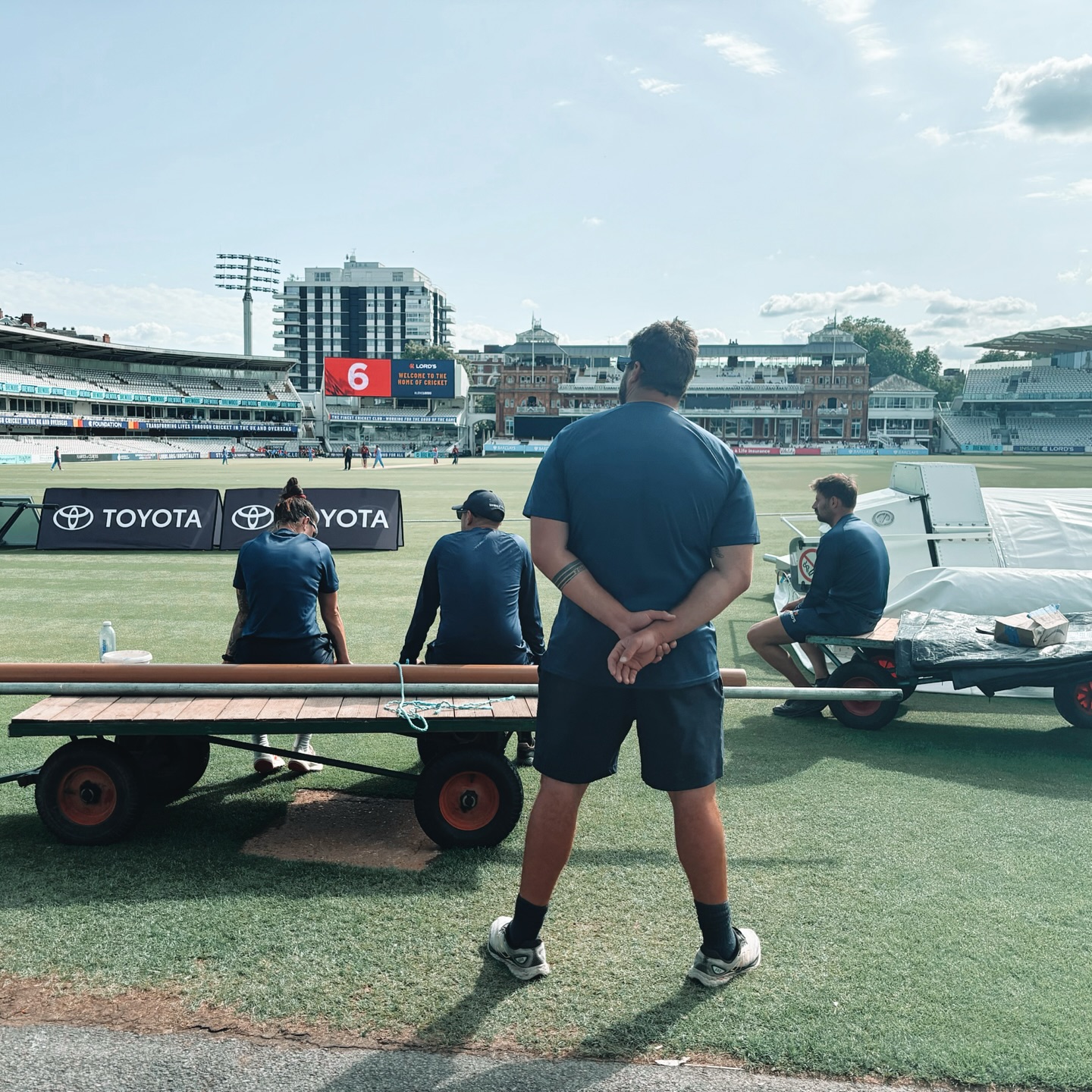 Snaps From Games 17 And 18 at Lord's Cricket Ground