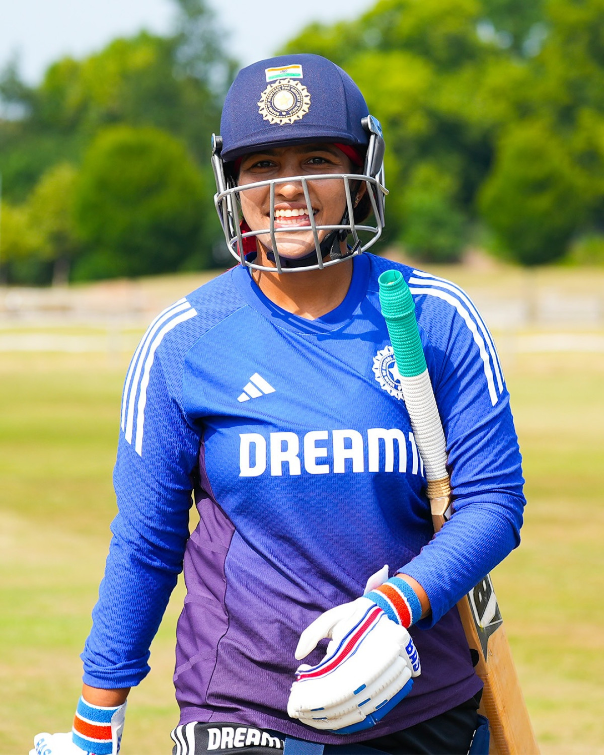 Indian cricketer exhibits unwavering zeal, merging grit, determination, passion on field.!