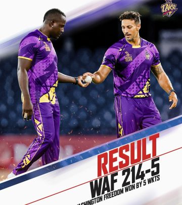 So Close Yet So Far: LAKR In Major League Cricket