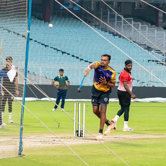 Sobisco Smashers Malda Prepares at Eden Gardens