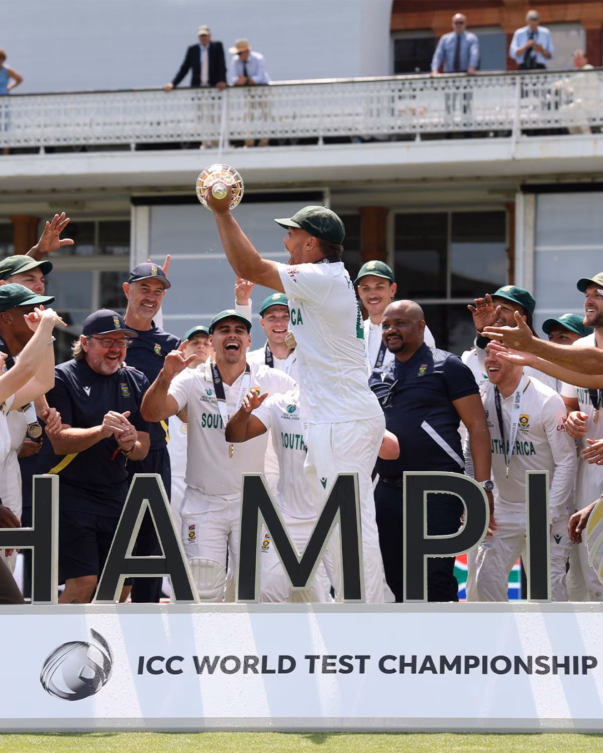 South Africa Triumphs at Lords in ICC WTC Final Celebrating a thrilling win marking a historic milestone at iconic Lord’s cricket ground!!