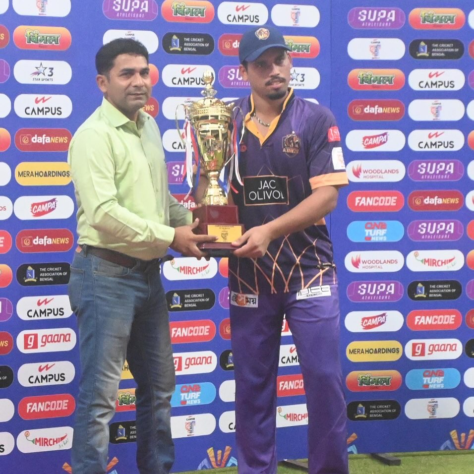 Spinners Dominate in Murshidabad Kings' 37-Run Victory