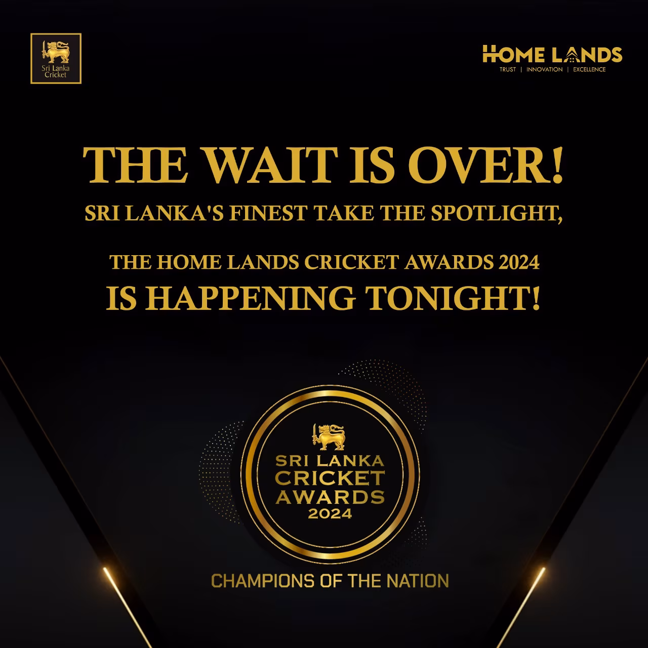 Sri Lanka Cricket Awards 2024 Night Celebrating national cricket heroes with passion at tonight's unforgettable awards event.