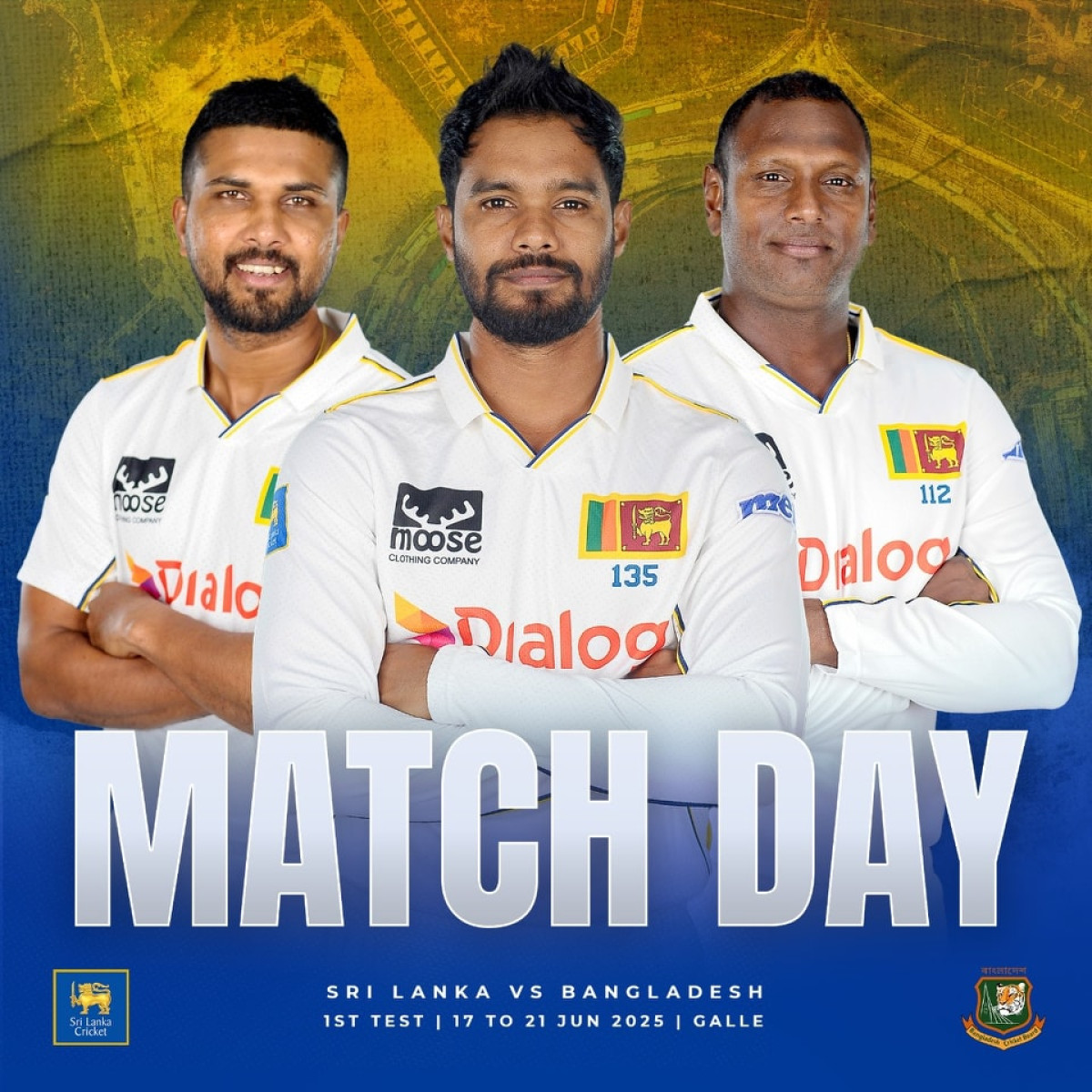 Sri Lanka Cricket Set To Shine In Galle Test Excitement builds as Test cricket returns with SL vs BAN showdown at historic Galle venue!