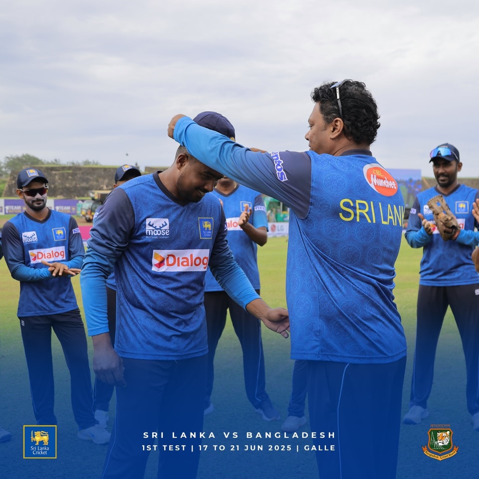 Sri Lanka Test Cap Presentation Inspires New Debutants