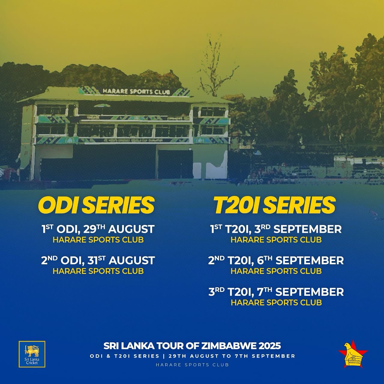 Men’s Team Set For Zimbabwe Clash In 2 ODIs & 3 T20Is, Tour Dates Confirmed For 2025 Soon!