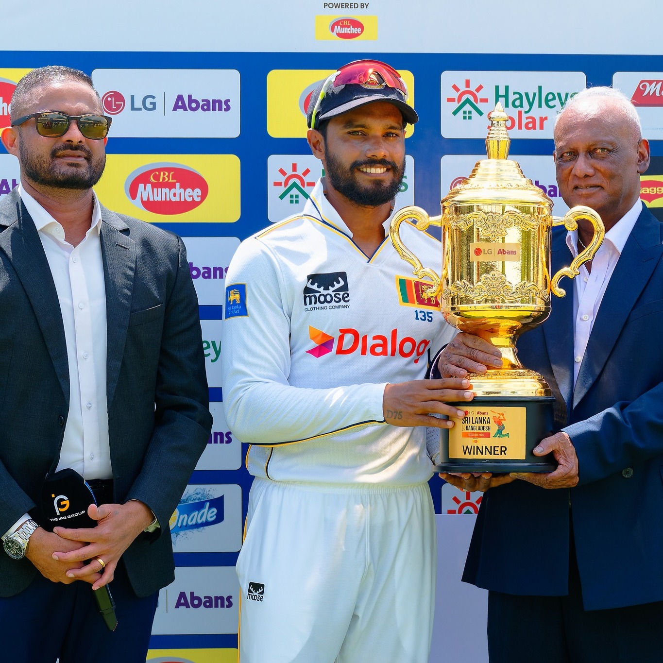 Pathum Nissanka shines with dual awards as Sri Lanka celebrates a Test Series win today!