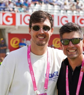 An insider glimpse at Headingley’s action-packed day two, seen through Finn’s unique lens.