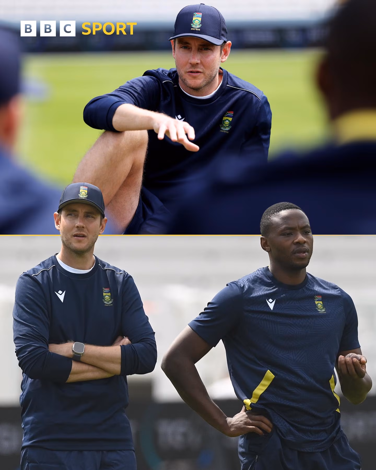 Stuart Broad In South Africa Kit As Consultant England legend Stuart Broad appears in South Africa kit as consultant ahead of WTC Final.