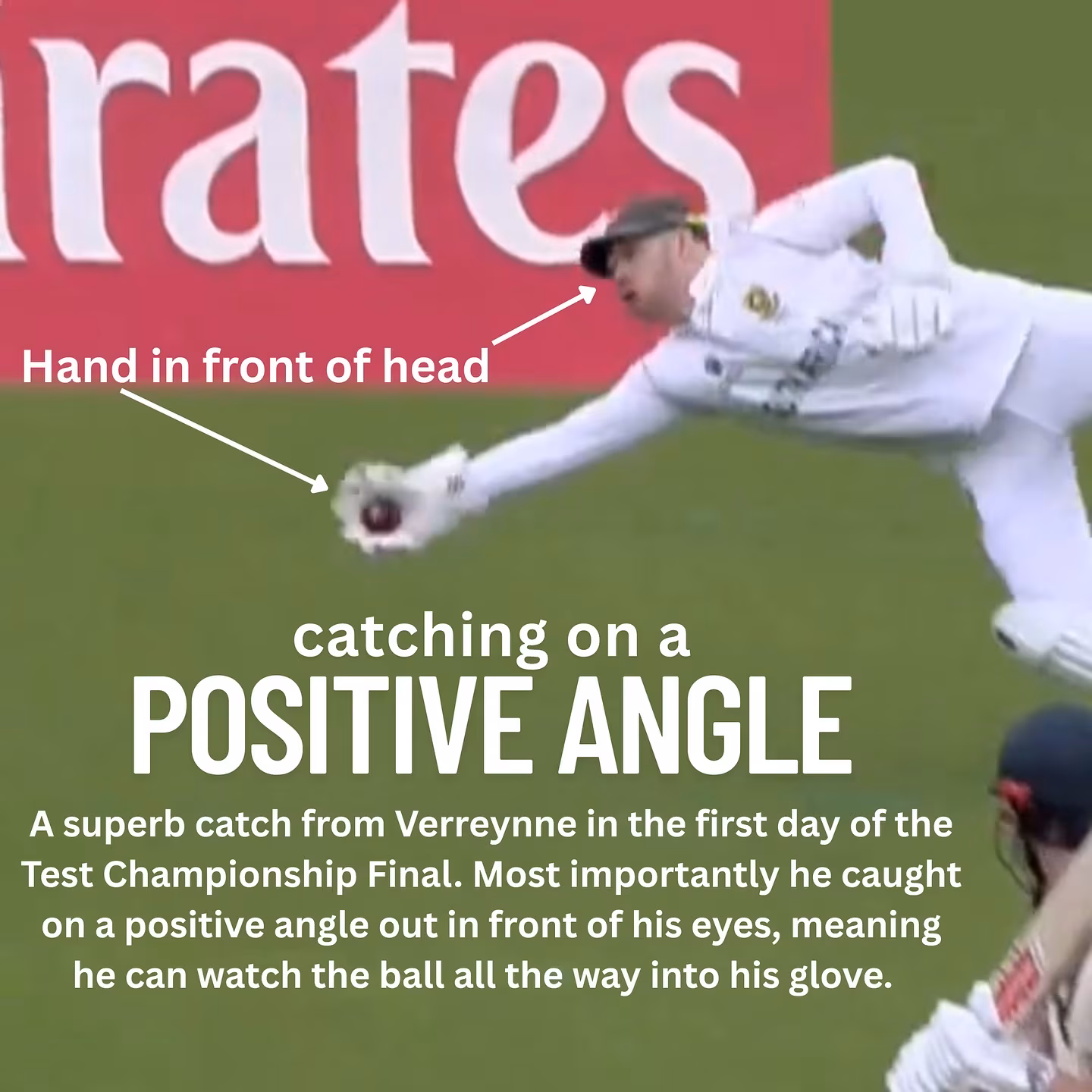 Stunning Catch at Final Sets Tone for Cricket Mastery Incredible moment displayed in the sport as expert guard guides a brilliant finish session