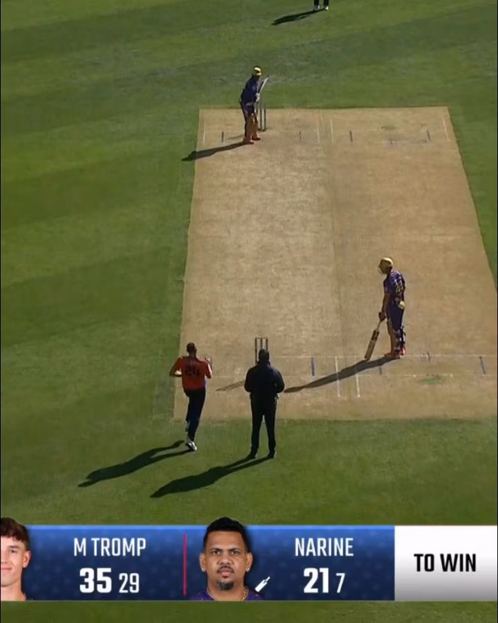 Sunil Narine Shines As LA Knight Riders Leader