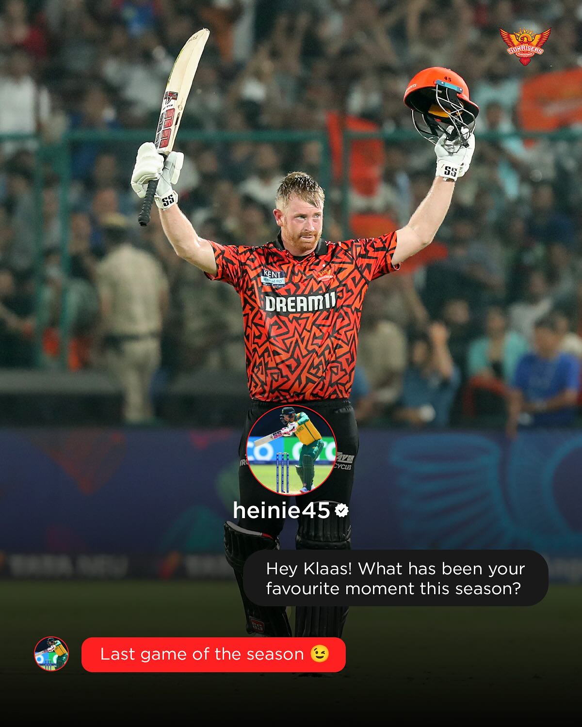 Sunrisers Hyderabad Celebrates Cherished Memories