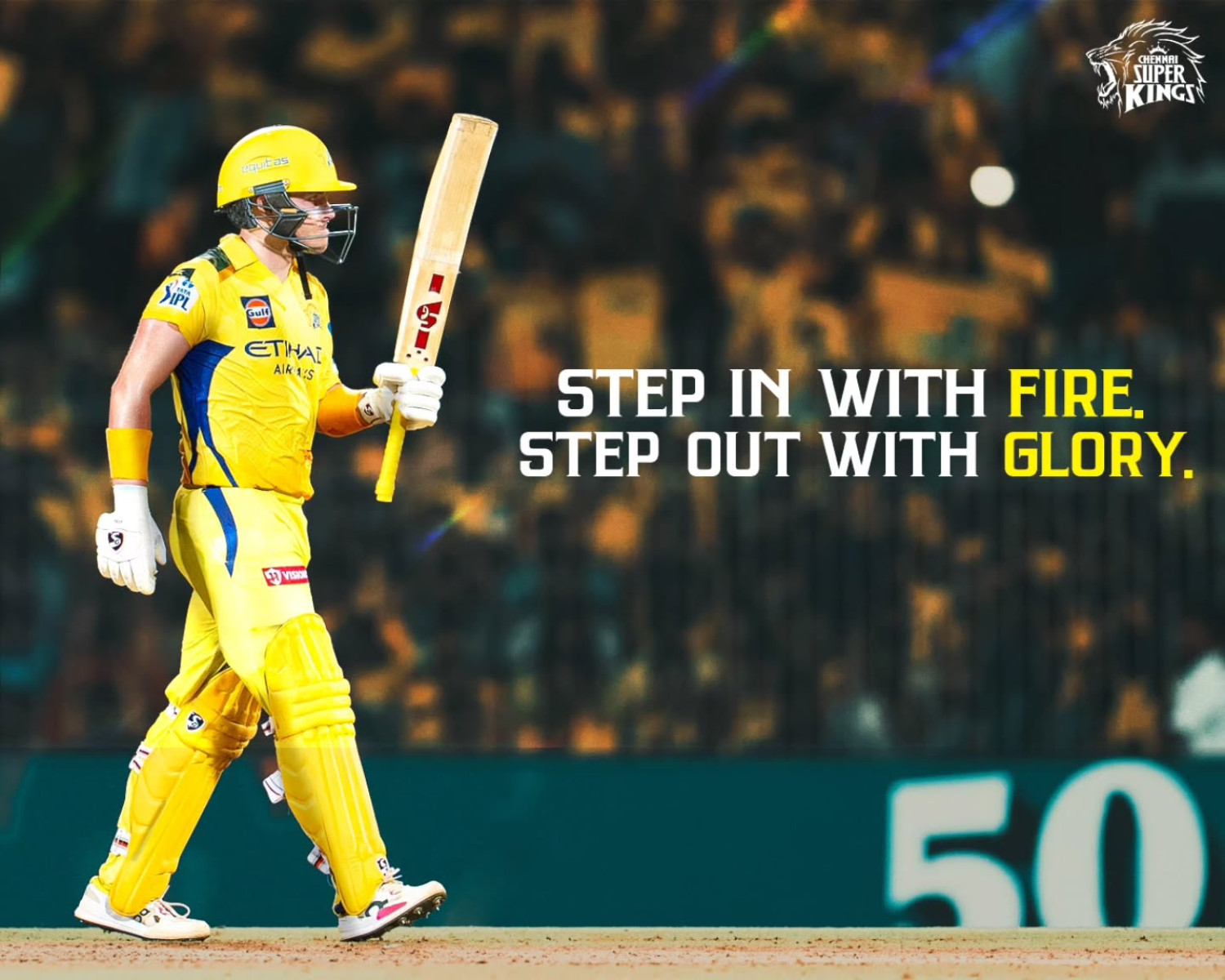 Super Sam Emerges at Chennai IPL Sam rises in a dramatic display that epitomizes fierce spirit and legacy of Chennai IPL!!!