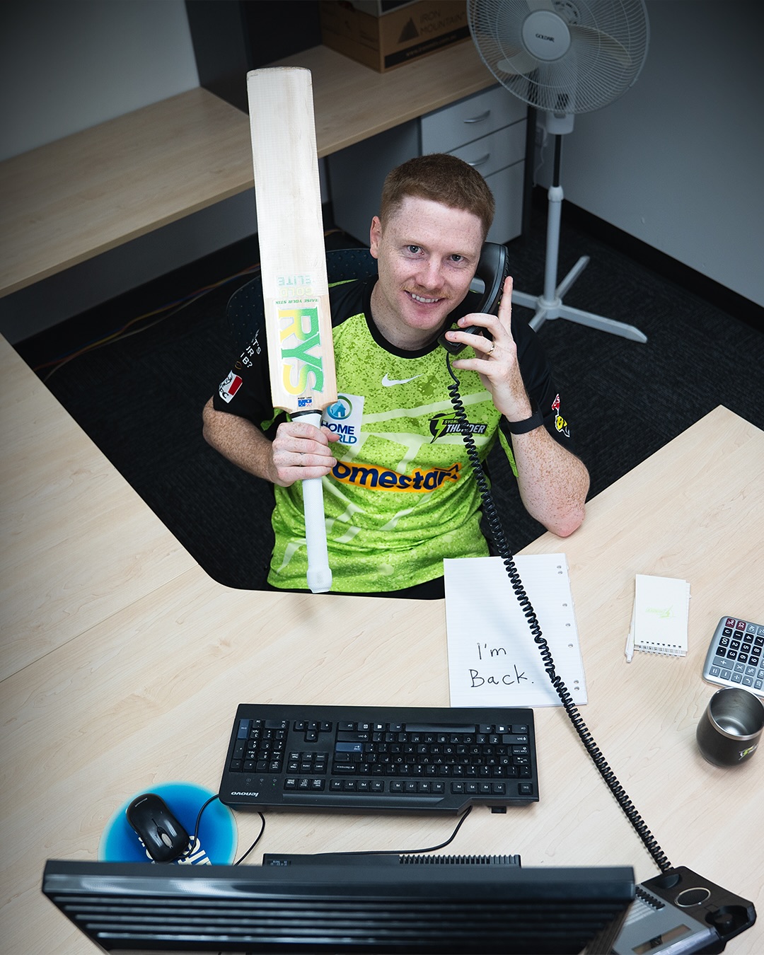Sydney Thunder Shares Tom's Real Insight