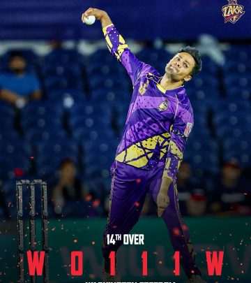 Tanveer Sangha Powers Los Angeles Knight Riders