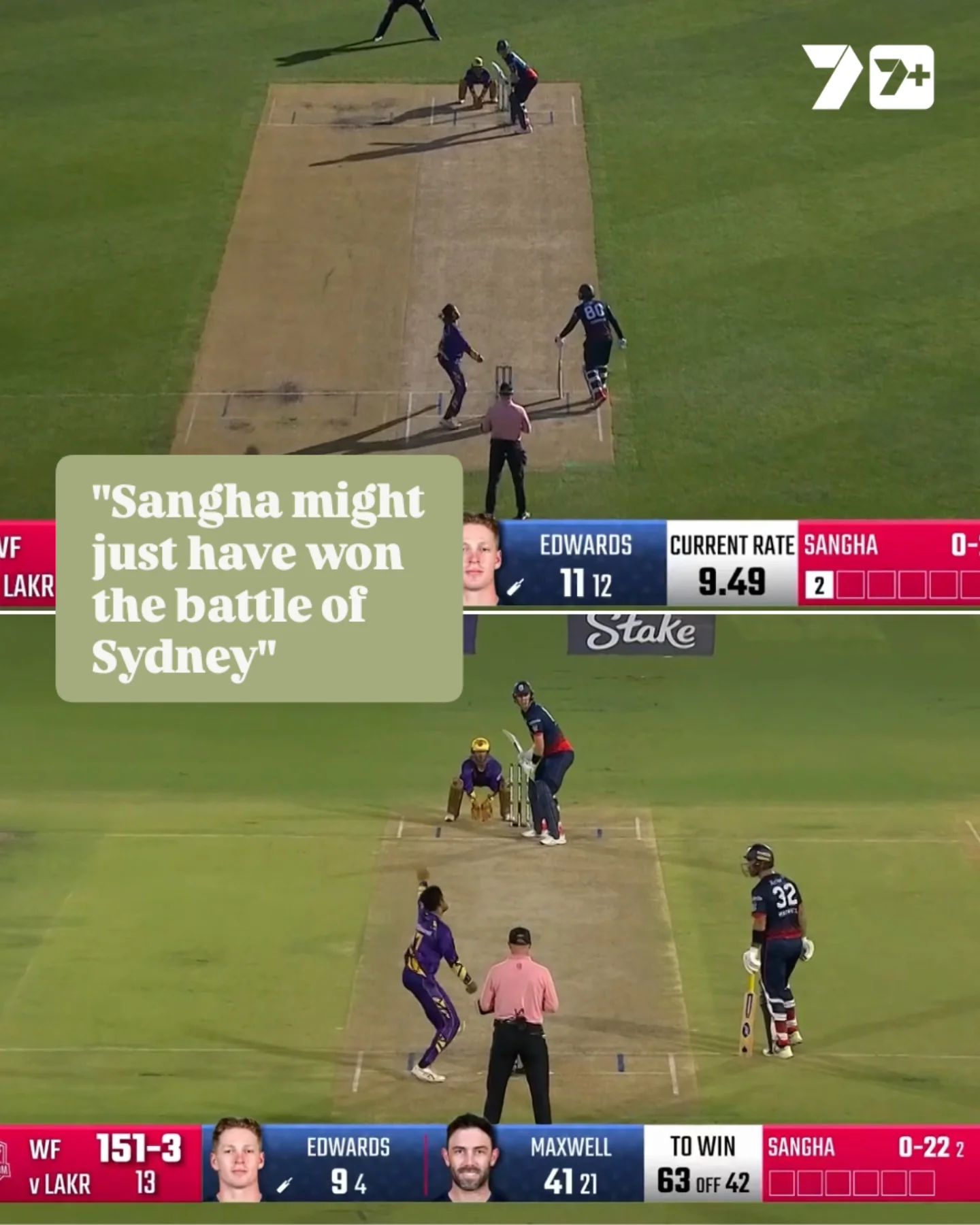 Tanveer Sangha secures bragging rights with dual dismissals, fueling Sydney Thunder’s MLC campaign!