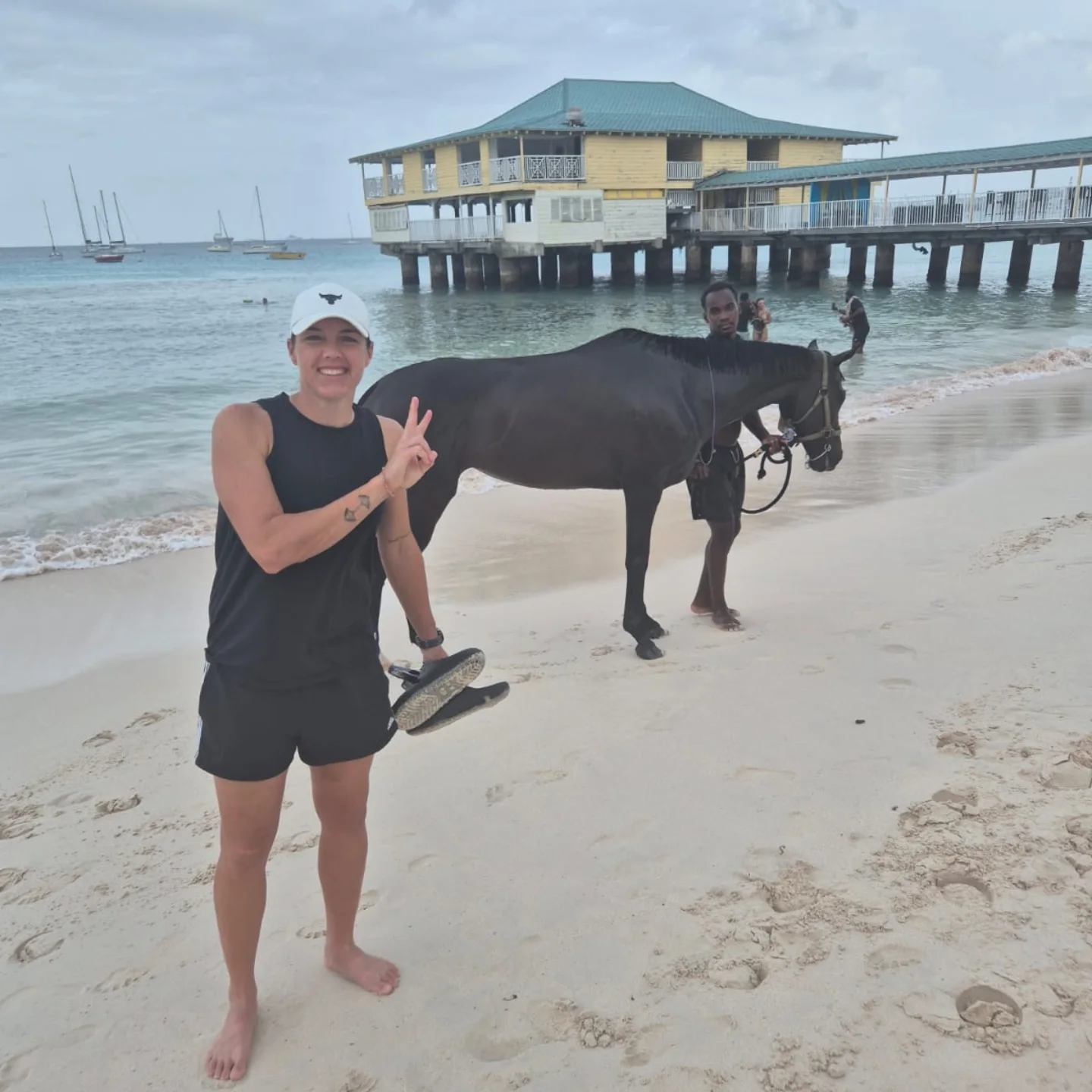 Tazmin Brits Thanks Barbados With Heartfelt Message