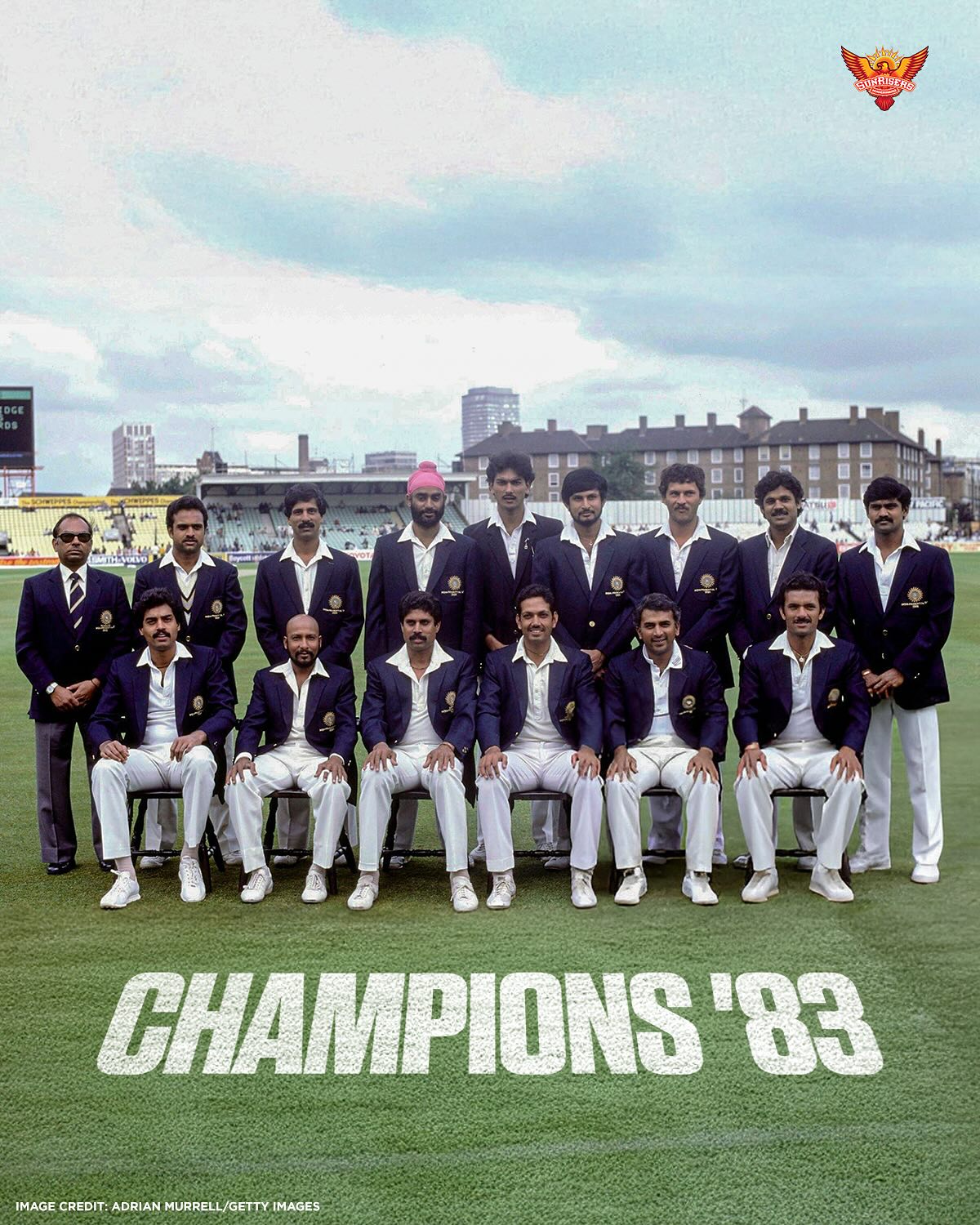 Honoring history as Sunrisers Hyderabad relives India's epic 1983 Cricket World Cup triumph.